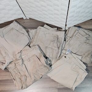 Carhartt Tan Relaxed-Fit Cargo Pants - Neutral Tan Workwear